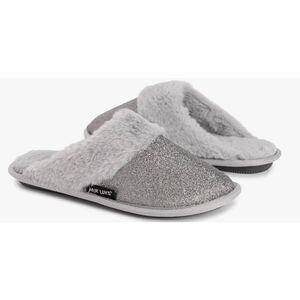 MUK LUKS Women’s Khai Slipper Silver Small 6 New